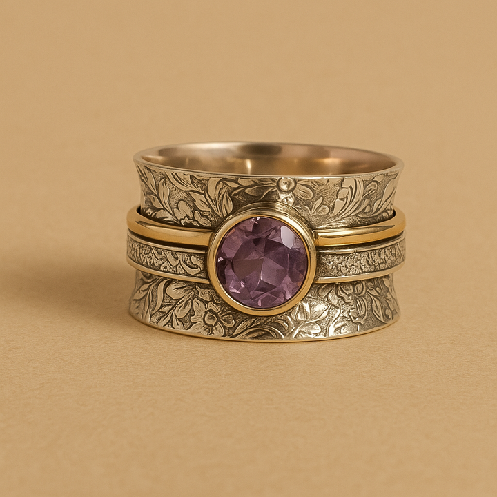 Bague Bohémienne en Cristal pour la Méditation